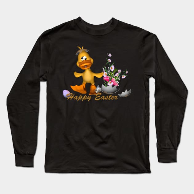 Happy easter Long Sleeve T-Shirt by Nicky2342